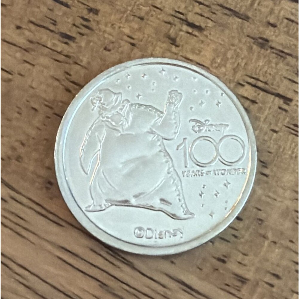 Disney 100 Years of Wonder Celebration Medallion Coin Oogie Boogie 2023